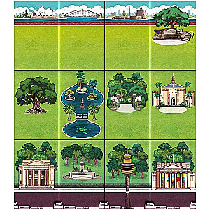 Brettspiel - Gärten von Sydney