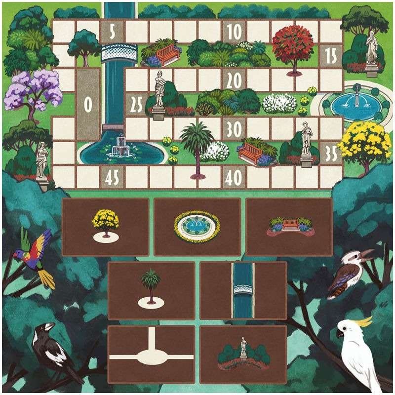 Brettspiel - Gärten von Sydney