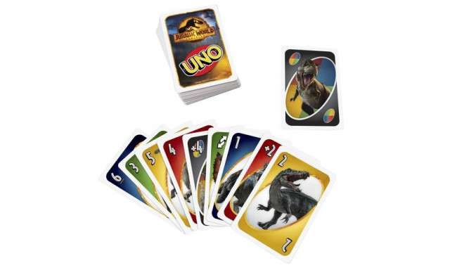 Board Game - UNO Jurassic World 3