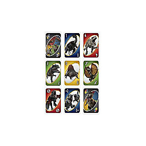 Board Game - UNO Jurassic World 3