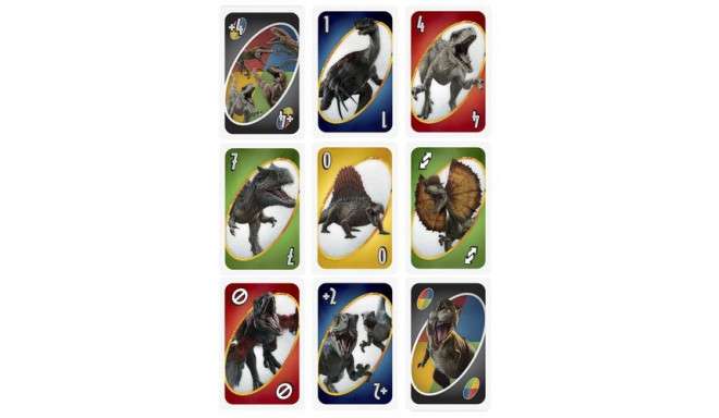 Board Game - UNO Jurassic World 3