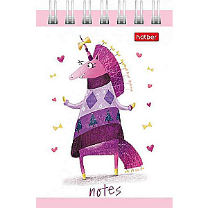 Notepad 40 sheets A7 - Unicorns