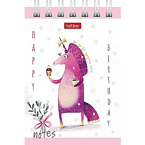 Notepad 40 sheets A7 - Unicorns