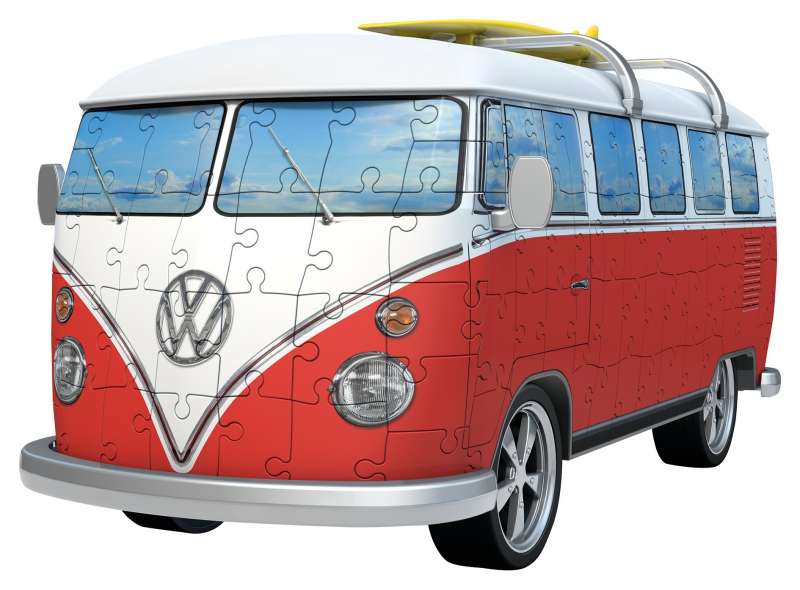 3D Puzzle VW Bus, 162 Teile