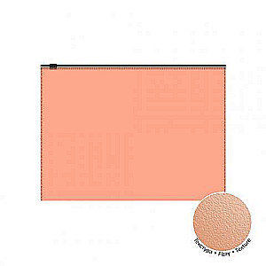 Zip-Beutel aus Kunststoff ErichKrause® Fizzy Neon, A4, halbtransparent, assortiert
