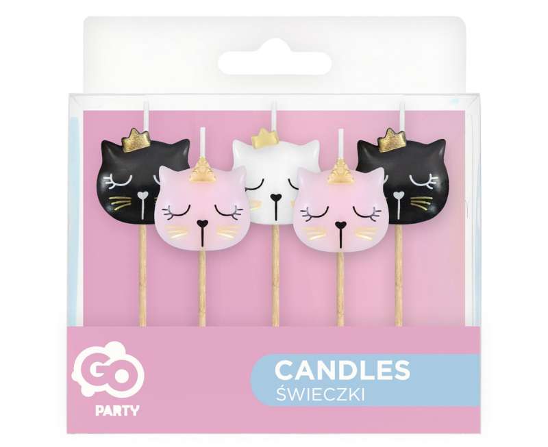 Set of Candles PB&C Cat, 5 pcs.
