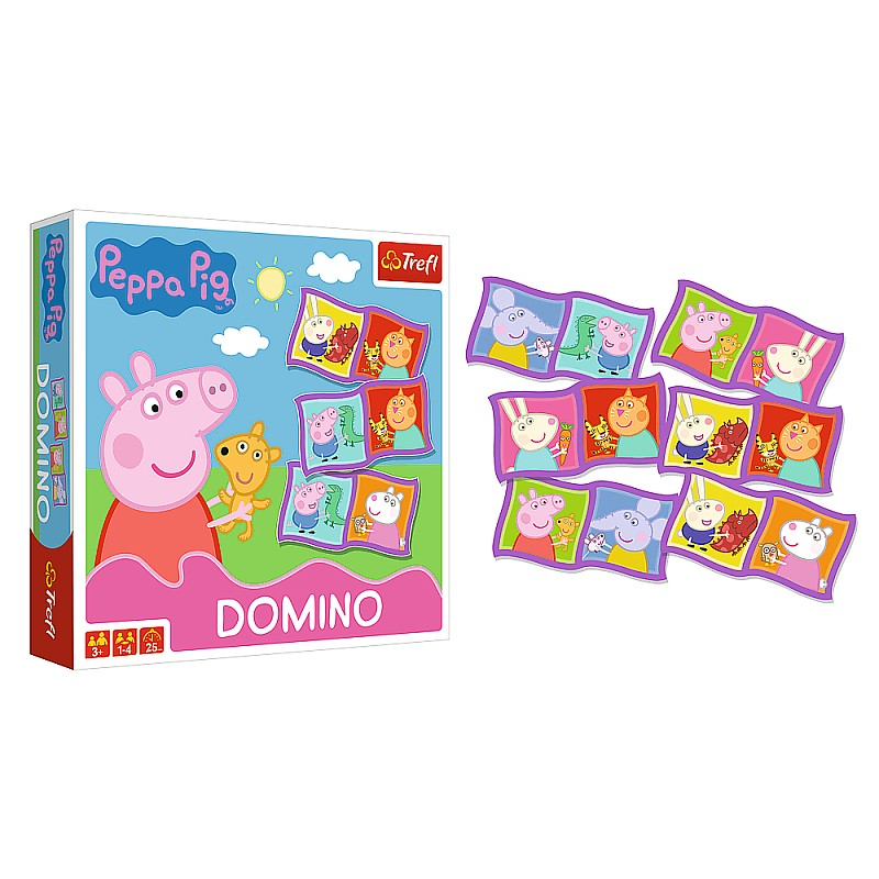 Board game - Domino PEPPA PIG BALTFIN