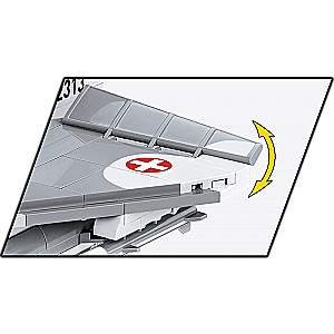 Constructor - COBI Mirage III S Swiss AIR Force, 453 parts