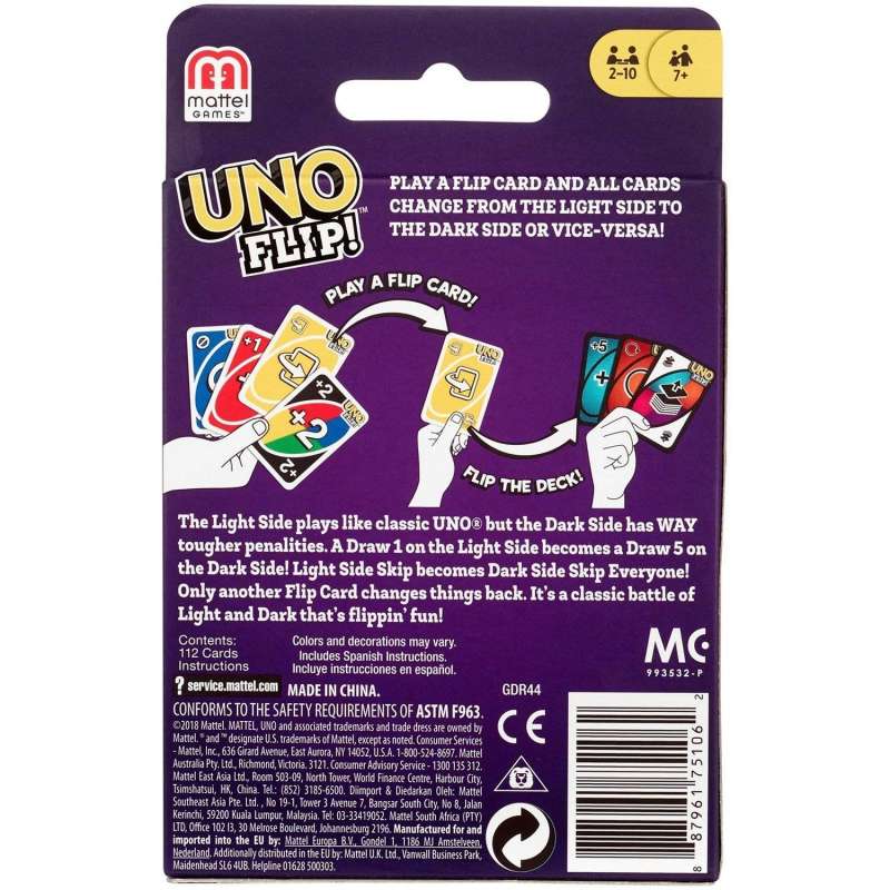 Board Game - UNO FLIP!
