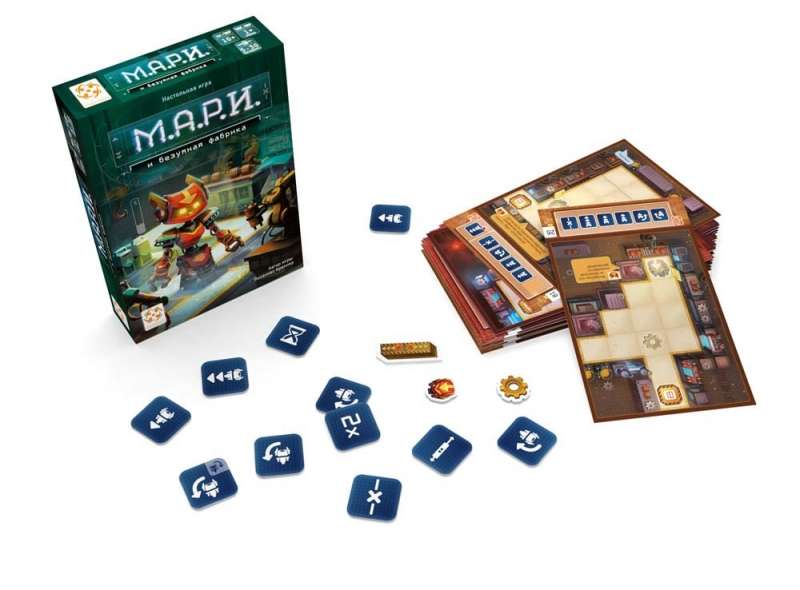 Galda spēle - Mari un trakā fabrika