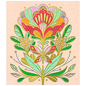 Malkarton-Set - Flora