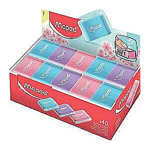 Eraser - Essential Soft Color, in assortment