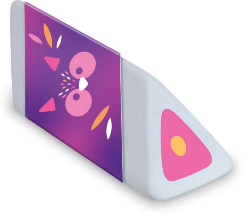 Eraser - Pyramid Mini Cute, assorted