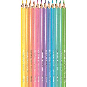 Colored Pencils MAPED ColorPeps Pastel 12 Colors