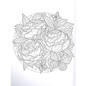 Flowers­2. Radošā krāsošana brīnišķīgiem ziediem
