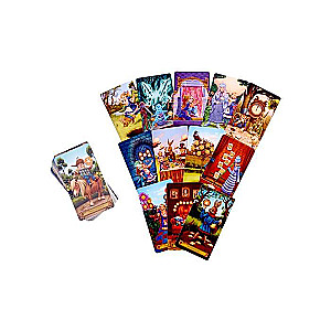 Tarot kārtis brīnumzemē (78 kārtis + īss ceļvedis)