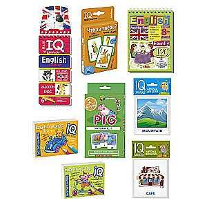 Paket. Mini-Set IQ-Spiele zum Englisch Lernen. Niveau 2