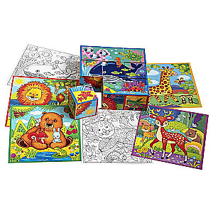 Smart Cubes - Spotted Leopard, 9 pieces