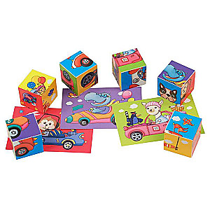 Smart Cubes - We are racing, racing, racing, 6 pieces