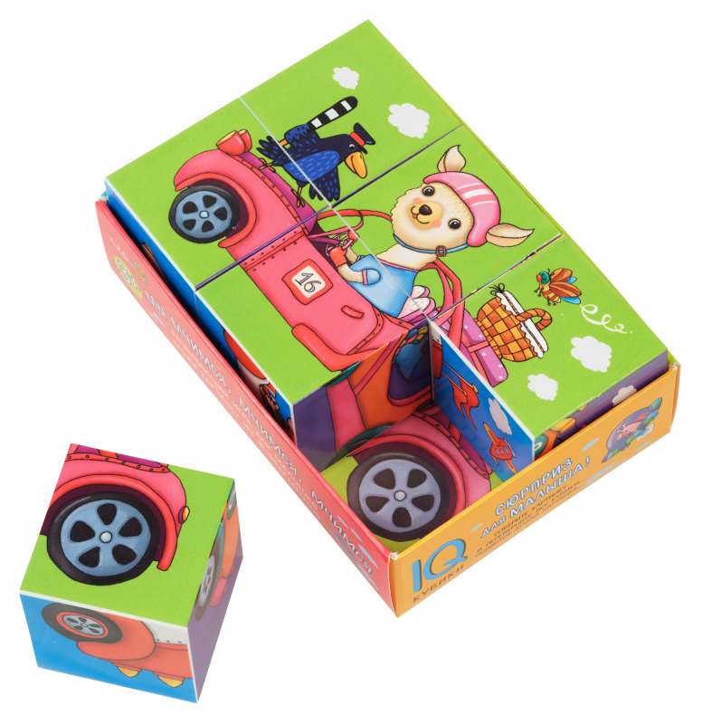Smart Cubes - We are racing, racing, racing, 6 pieces