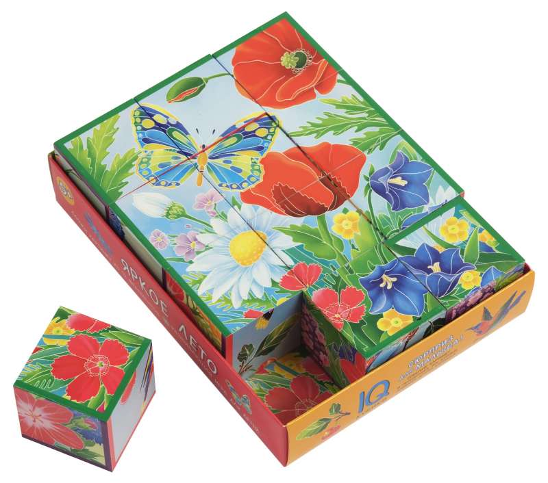 Smart Cubes - Bright Summer, 12 pieces