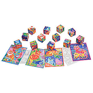 Smart Cubes - Fairy Tale Kittens, 12 Pieces