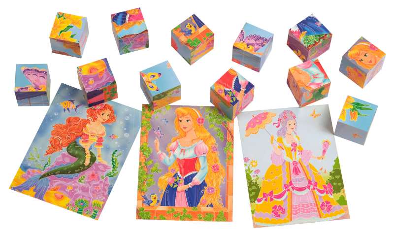 Smart Cubes - Magical Beauties, 12 Pieces