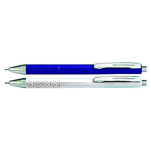 Niebieski długopis automatyczny 0,3mm Linc Siren obudowa biała/niebieska