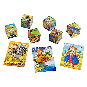 Smart Cubes - Russian Fairy Tales, 6 pieces