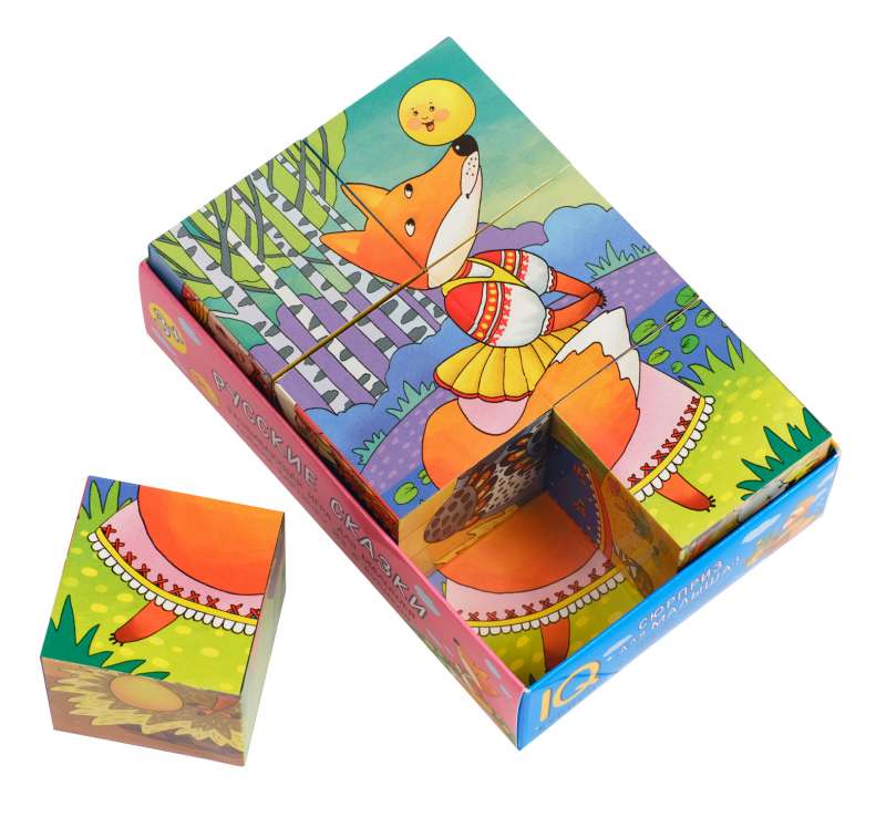 Smart Cubes - Russian Fairy Tales, 6 pieces