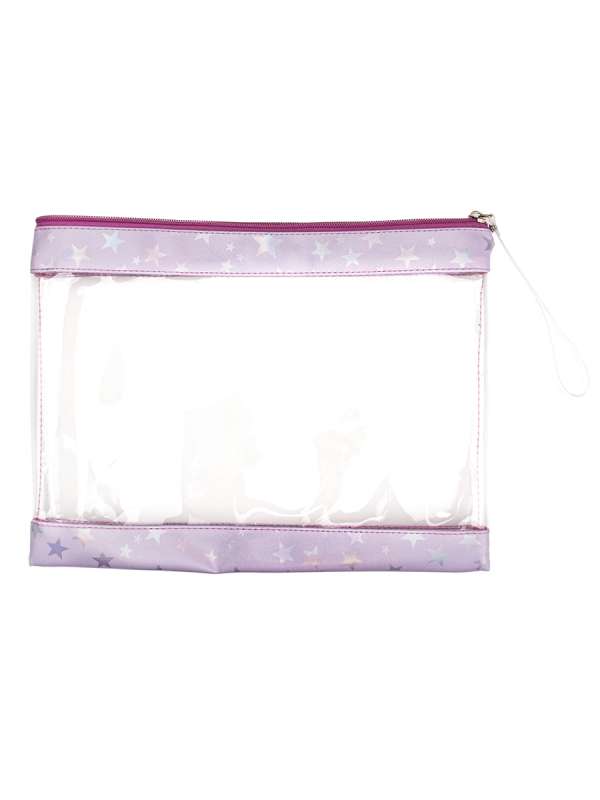 Folder for notebooks with a zipper on top A4+A5 PURPLE