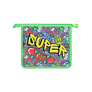 Zipper folder for notebooks A5 URBAN-STYLE-2 laminated