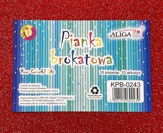 Putu papirs (PVH) dekorēšanai 10 kr. ar spīdumiem