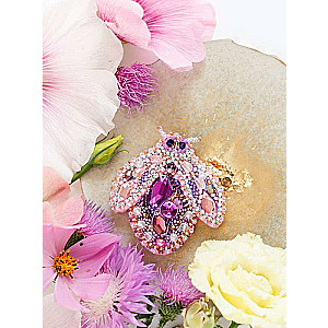 Bead Embroidery Kit - Ametrine Wings