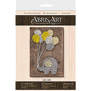 String-Art-Set - Elefant