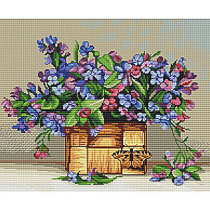 Dimanta mozaīka - Buzina. Meduņi, 40x50cm
