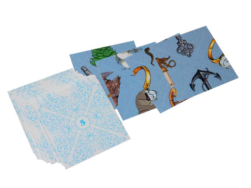 Board Game - Fortune-Telling Cards. Square of Fate (25 pieces)
