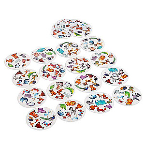 Tabletop game - Dobble. 24 plastic cards