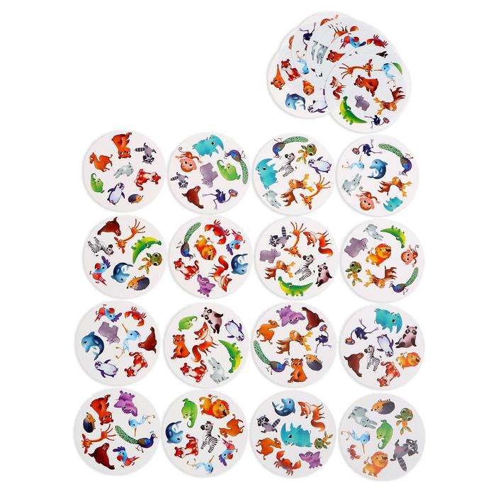 Tabletop game - Dobble. 24 plastic cards
