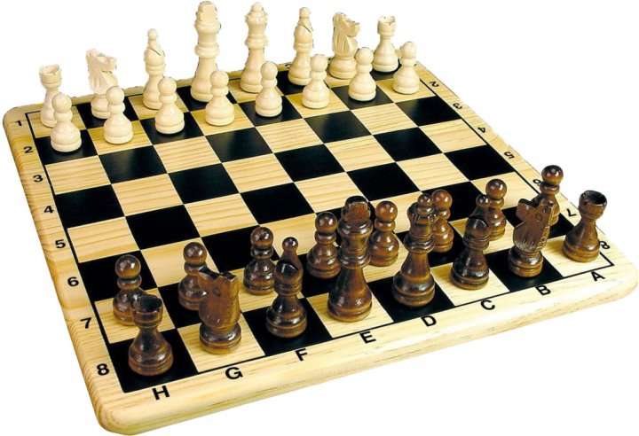 TACT Chess Board Game in a Cardboard Box
