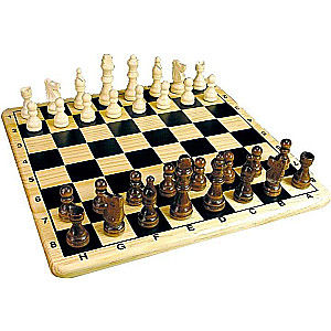 TACT Chess Board Game in a Cardboard Box