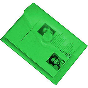 Envelope folder, A7, 85 * 120mm, green