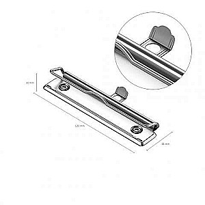 Clipboard ErichKrause Standard, A4, schwarz