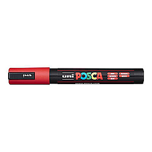 Marker na wodnej bazie UNI Posca PC-5M czerwony