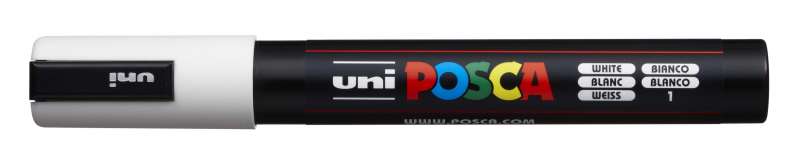 Water-based marker UNI Posca PC-5M white