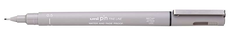 UNI PIN 0.5 Liner Light Gray
