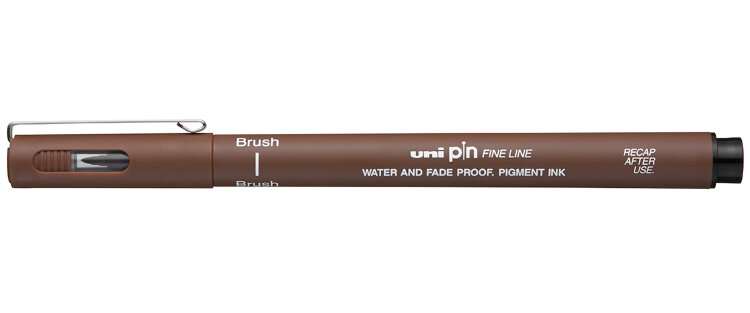 Liner UNI PIN, 0.1 brūns