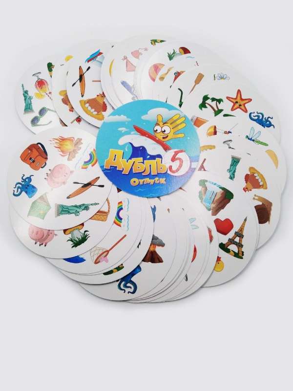 Board Game - Dobble. Vacation