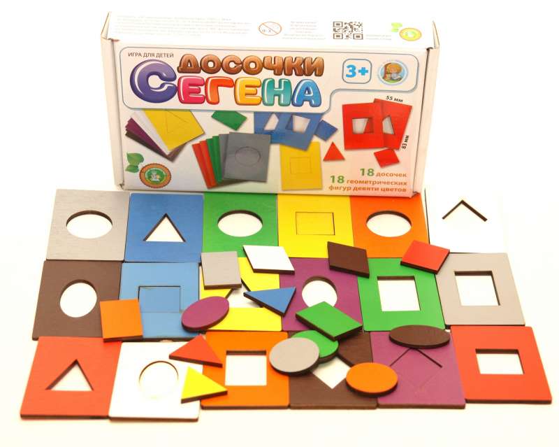 Игра деревянная - Досочки Сегена