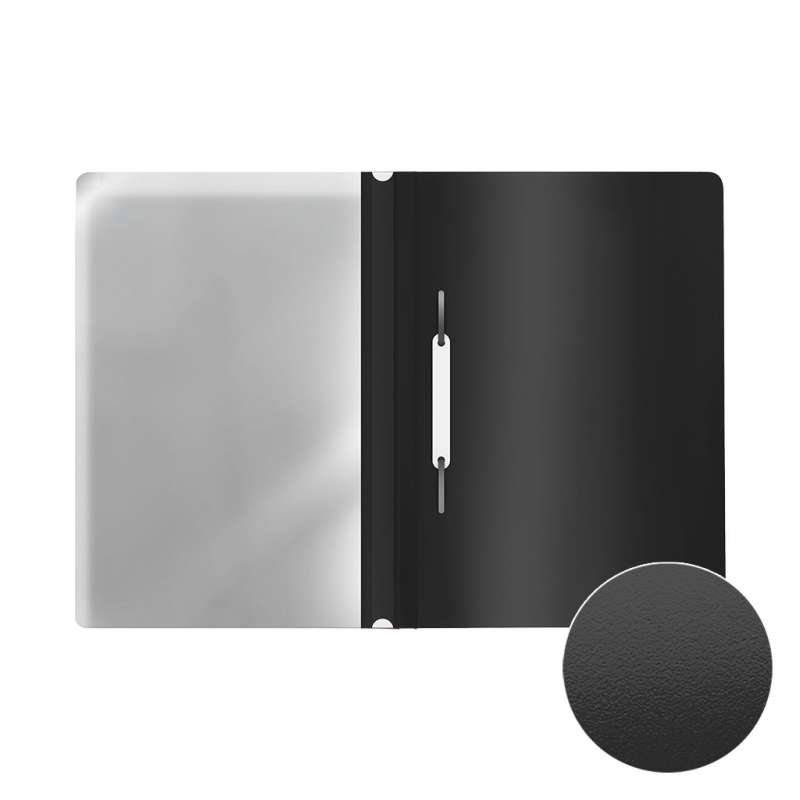 ErichKrause Fizzy Classic Plastic Binder, A4, Black